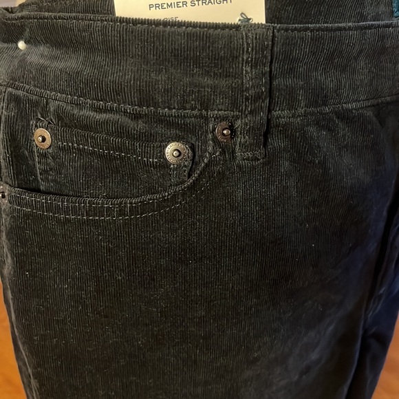 Lauren Ralph Lauren Premier Straight Corduroy Jeans - Picture 8 of 12